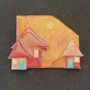 House Pins By Lucinda Brooch